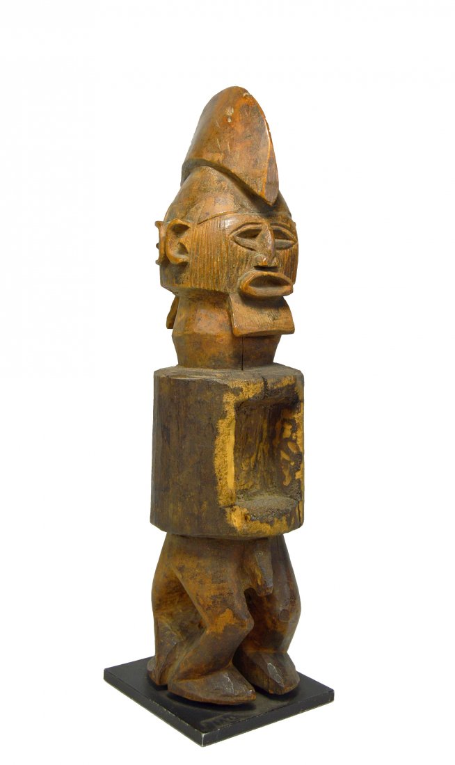 A Janus Form Teke magic Fetish Sculpture, African Art (1 of 6)