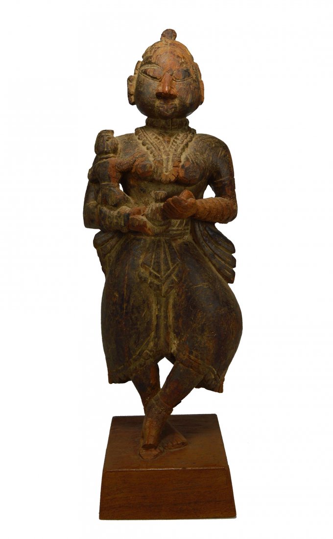 Beautiful 19th century Indian Maternity sculpture (1 of 7)