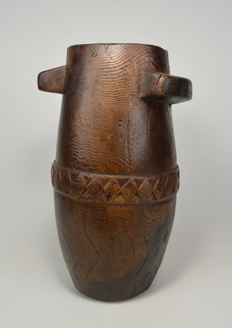 A Fine Old Zulu Milk Pail Ithunga, African Art (1 of 5)