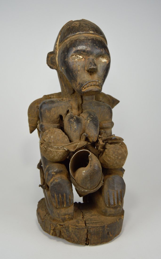 Bakongo Power Fetish with shells and bones (1 of 6)