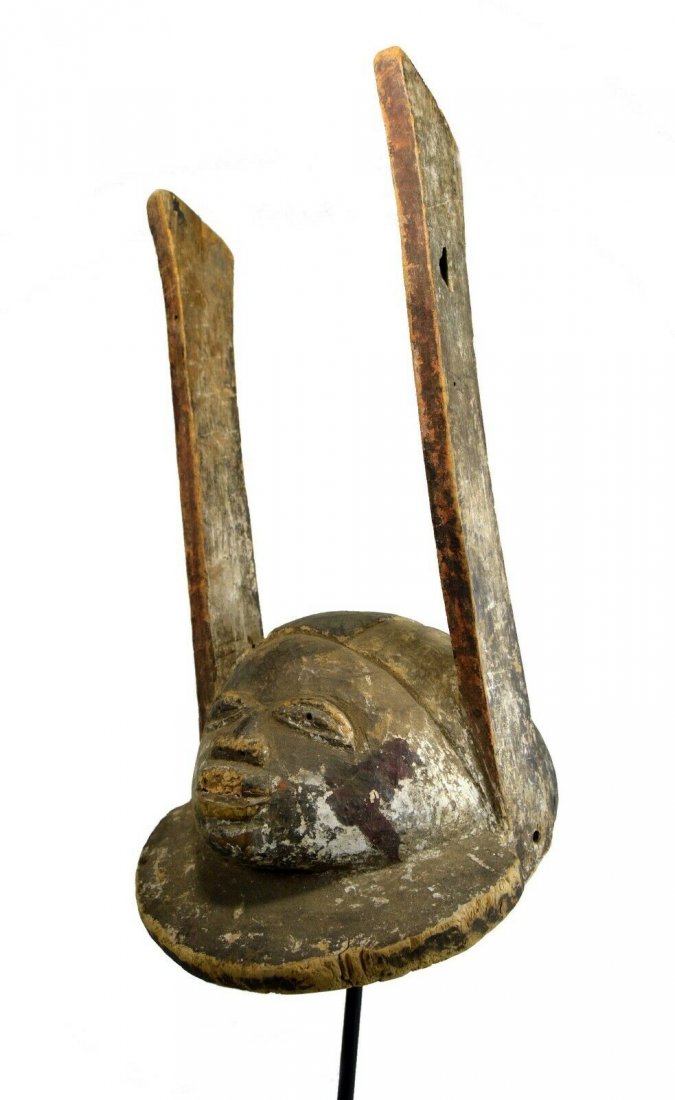 Yoruba Egungun Rabbit Ear Mask Ex Volker Schneider (1 of 9)