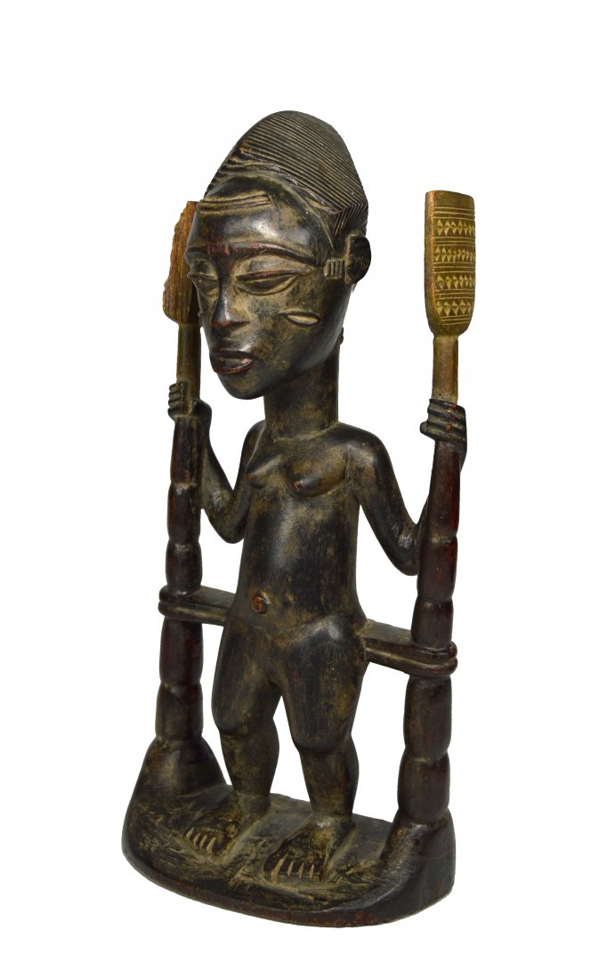 Ex Museum Baule Divination Sculpture, African Art (1 of 5)