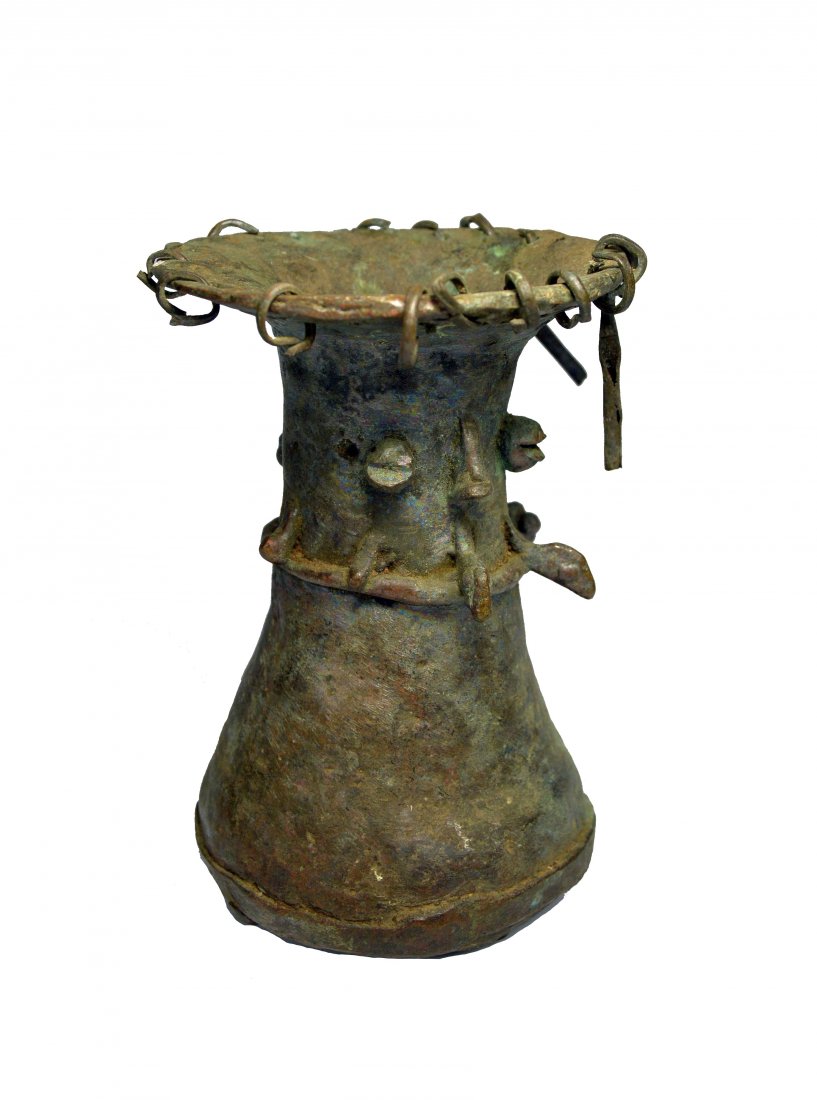 Yoruba Ogboni Society Bronze Medicine Pot Collected 62 (1 of 5)