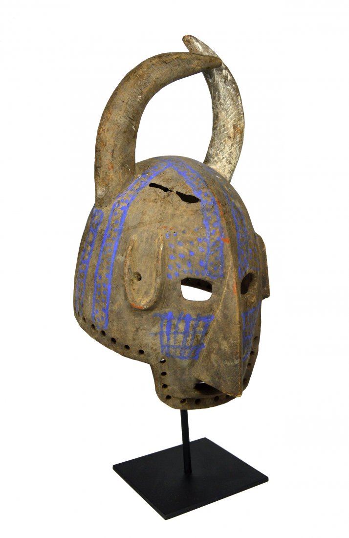A Rare Bobo Horned Mask Ex Al Gordon Collection (1 of 1)