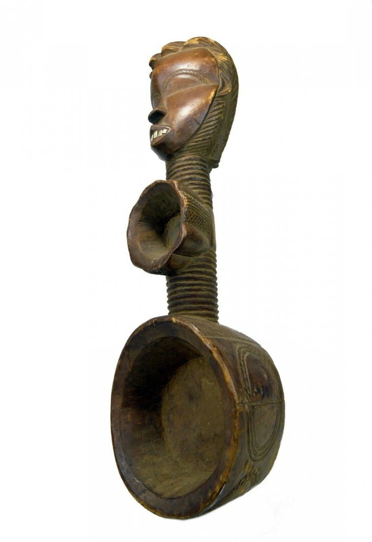 Rare Old Dan Feast Ladle / Food Dish with Mask face (1 of 10)