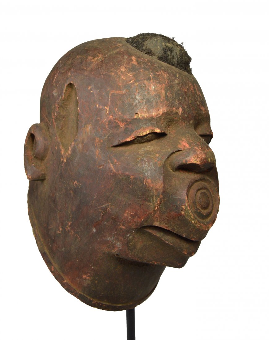 A Makonde Female Lipico Initiation mask Ex Warkow Coll. (1 of 7)