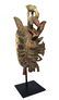 A Fine Senufo Kpeliye'e Mask with Bird attacking Man