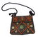 Antique Berbers Men's Leather Bag with beaded designs