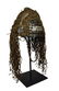 A Fine Lega Woven Grass hat with shells and buttons