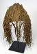 A Fine Lega Woven Grass hat with shells and buttons - 5