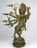Huge Bronze Vishnu Hindu Sculpture with 8 Arms - 4