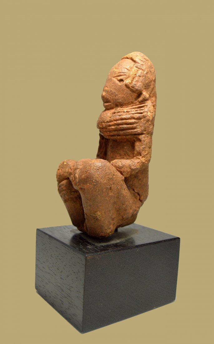 Seated NOK Terracotta Figure of a Chief 500 BC - 200 CE (1 of 9)
