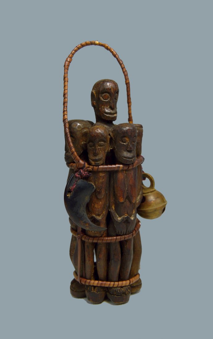 A Dayak Magic Charm with 7 Bound Ancestors (1 of 8)