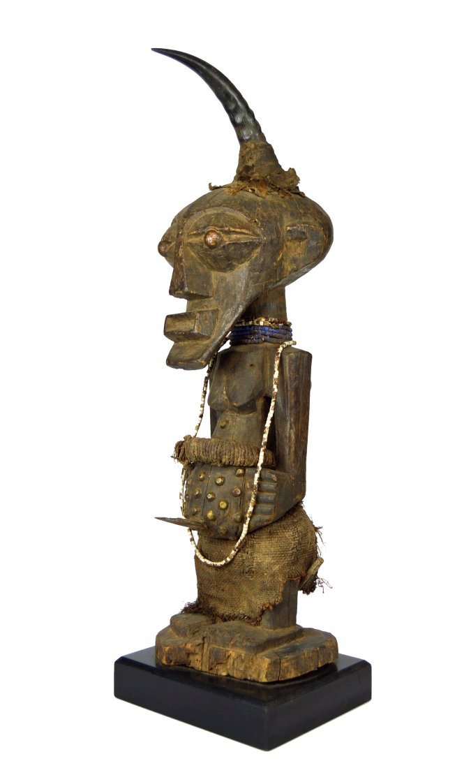 A Songye Power fetish with Horn, African Art (1 of 10)