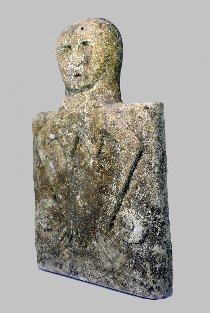 Sumba Island Stone marker with Ancestor figure (1 of 5)