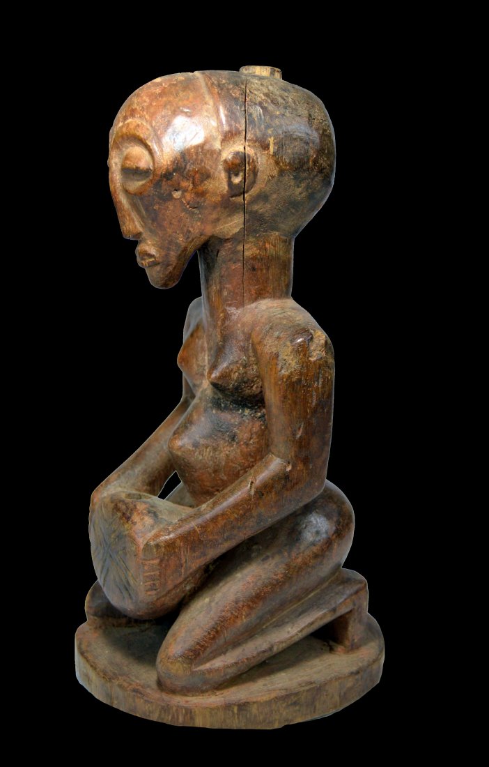 A Fine Bembe Drummer Sculpture African Tribal Art (1 of 5)