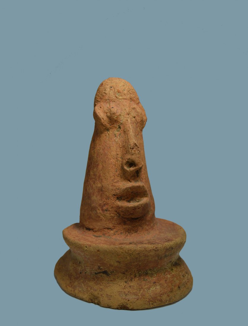 Unusual Bura Shrine Offering Terracotta fetish object (1 of 8)