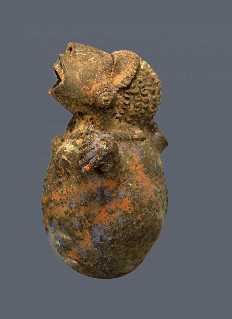 A Fantastic Mambila Pottery Vessel with Open Mouth (1 of 10)