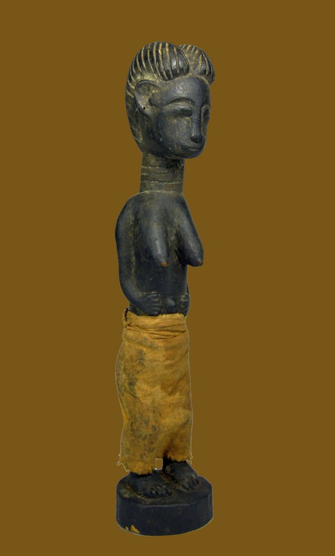A Baule female Ancestor Spirit sculpture, African Art (1 of 5)