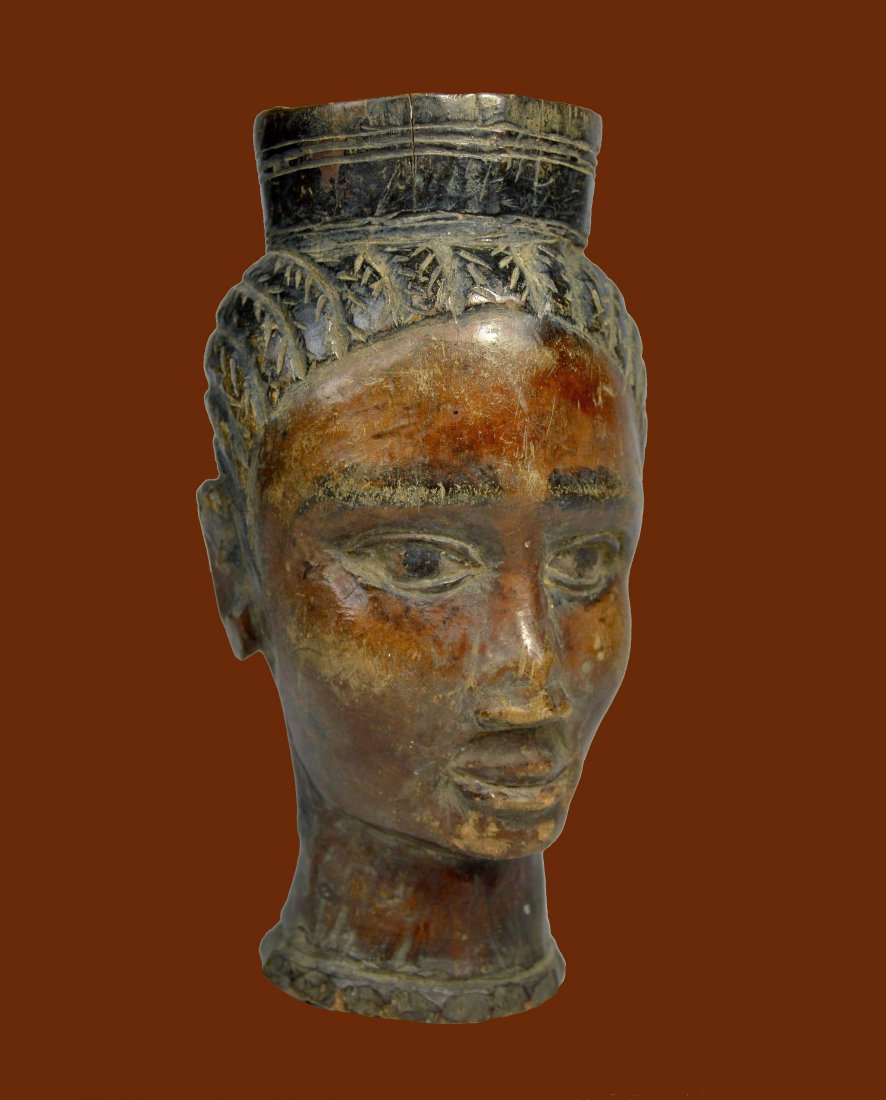 A Very Old Kuba Cup with Portrait Face (1 of 6)