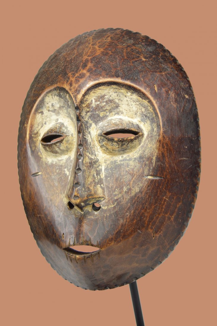 A Fine Lega Bwami Society African mask (1 of 6)