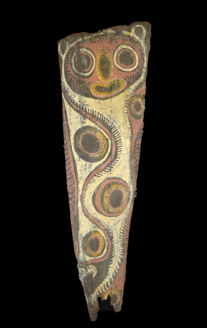 A Rare Kwoma Washuk Meeting House Panel (1 of 7)