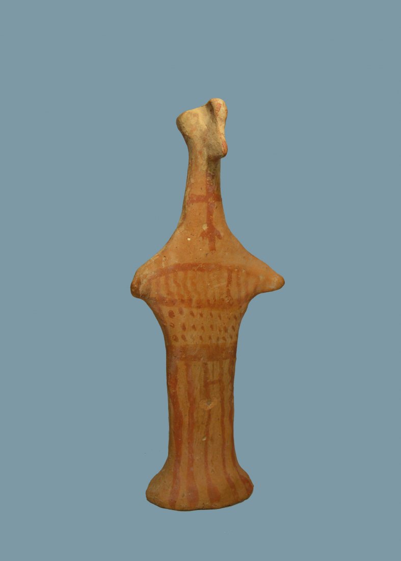 A Rare Boeatian Terracotta Plank Idol, ca 650 BC (1 of 5)