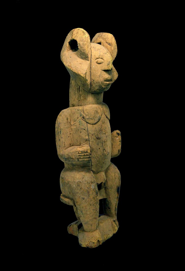 Old Igbo Ikenga House Protection Idol, African Art (1 of 10)