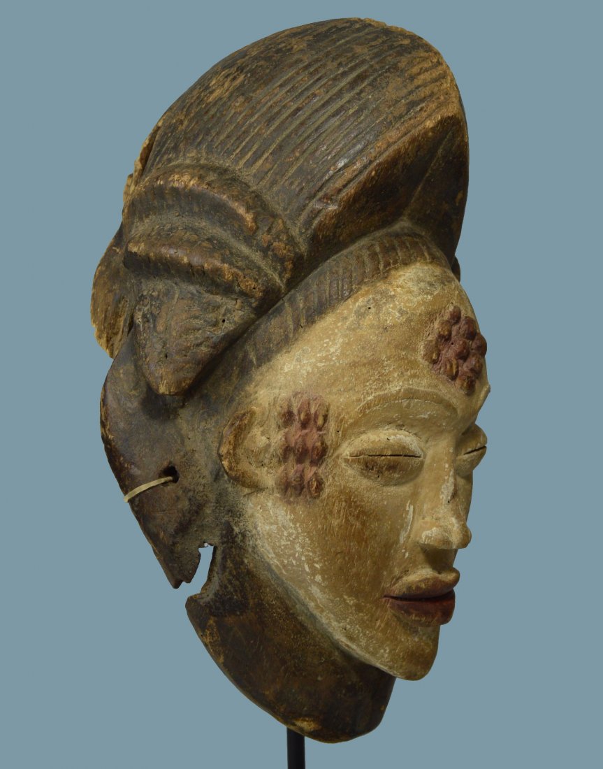 A Fine Punu Mukudj Dance mask, African Art (1 of 6)