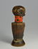 Lot of Three Old Kwere Mwana Hiti wooden dolls w/ beads - 10