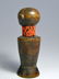 Lot of Three Old Kwere Mwana Hiti wooden dolls w/ beads - 11