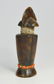 Lot of Three Old Kwere Mwana Hiti wooden dolls w/ beads - 3