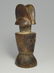 Lot of Three Old Kwere Mwana Hiti wooden dolls w/ beads - 5