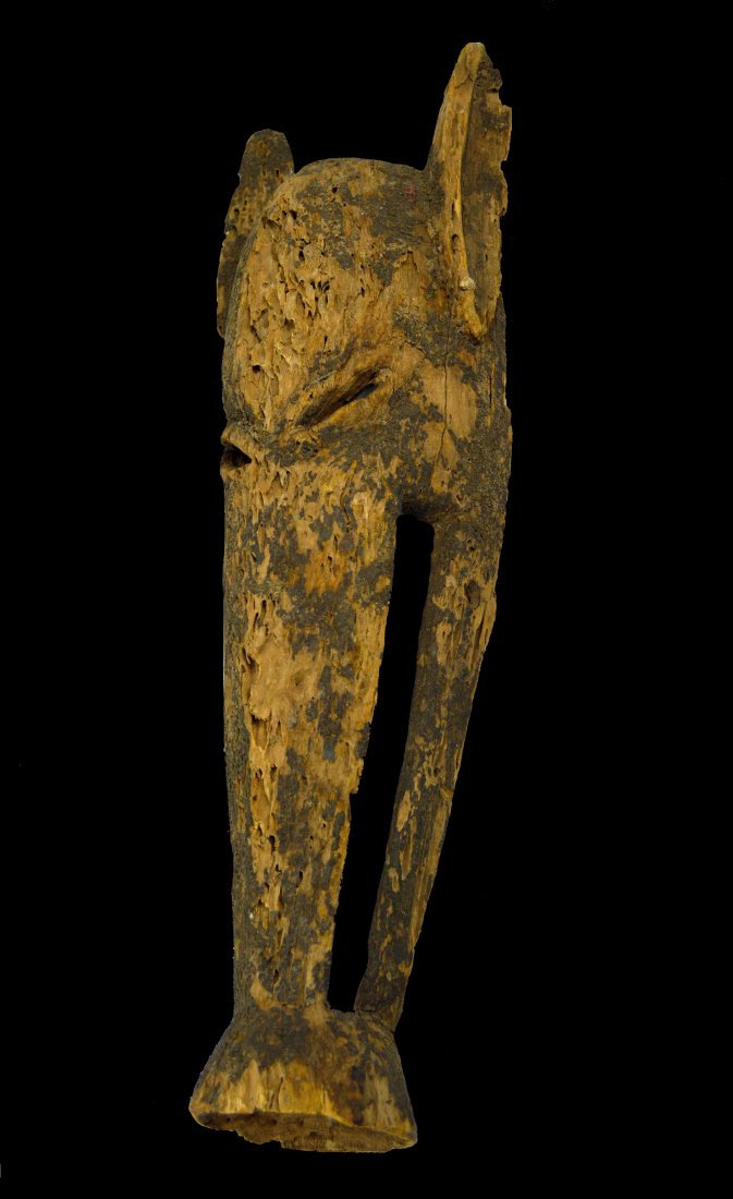 Eroded Bamana Kono Mask with Warthog Like form (1 of 9)