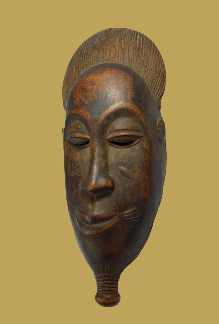 A Vintage Baule African mask (1 of 6)