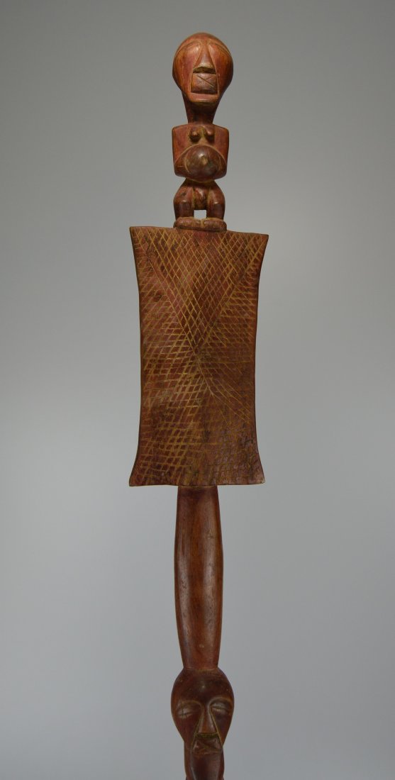 A Songye Prestige Staff Ex Danenberg Collection. (1 of 9)