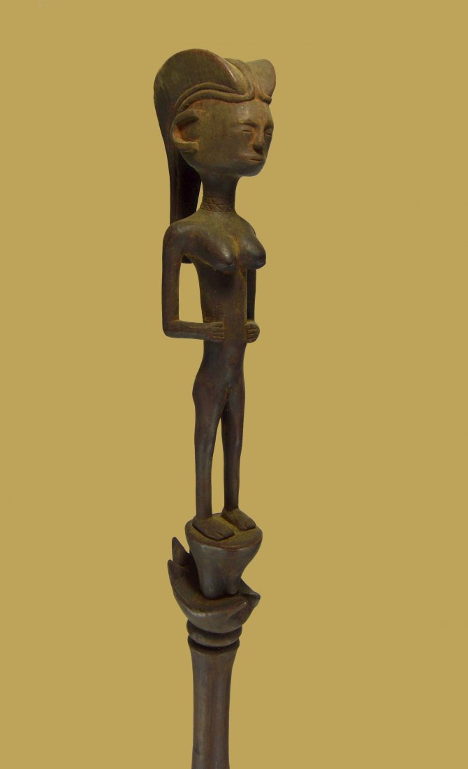 A Very Fine Kwere Prestige Staff, African Art (1 of 7)