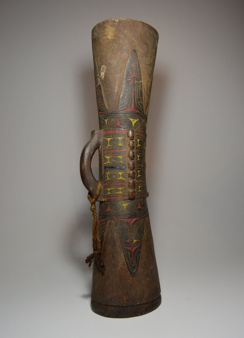A Rare Humboldt Bay Drum, Papua New Guinea (1 of 6)