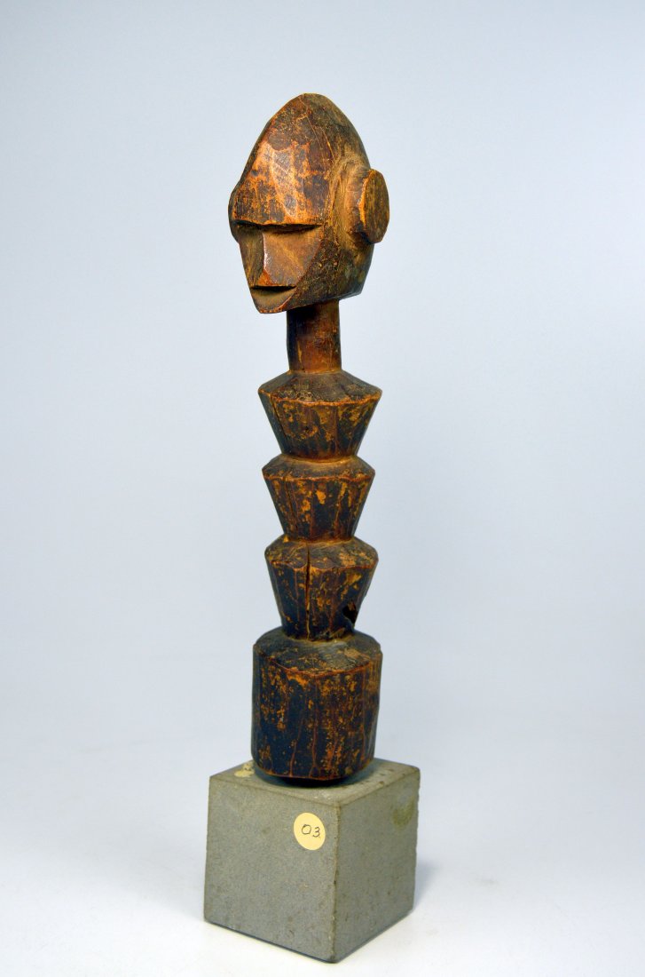 Highly Stylized Old Senufo sculpture, African Art (1 of 6)