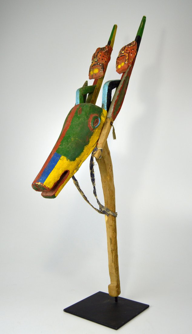 A Fine Bamana Sogo Bo Antelope Marionette (1 of 6)
