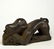 A Rare Dayak Dragon or Aso Ironwood sculpture - 2