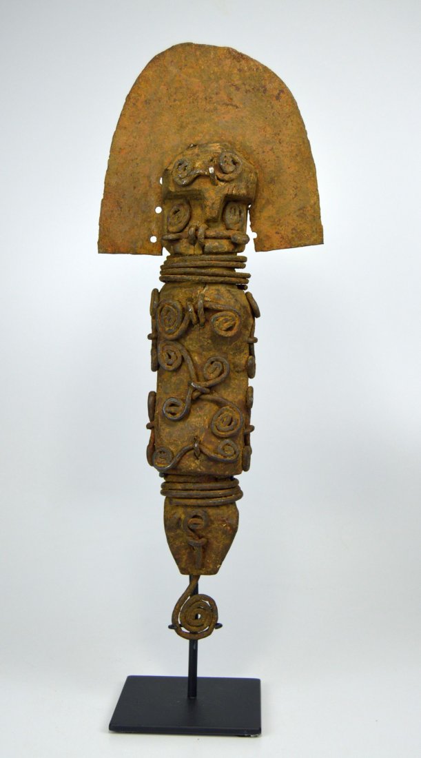 A Fascinating Igbo Ofo Staff of Authority, African Art (1 of 5)
