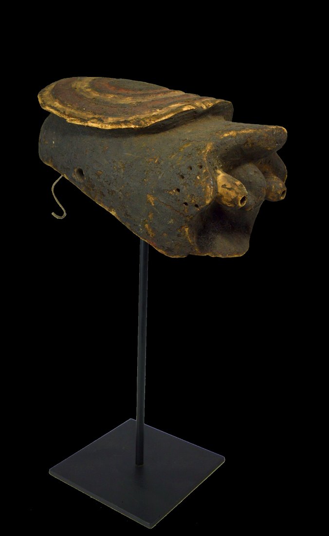 Old Mambila Dance Crest with Mustache, Ex Irwin Hersey (1 of 9)