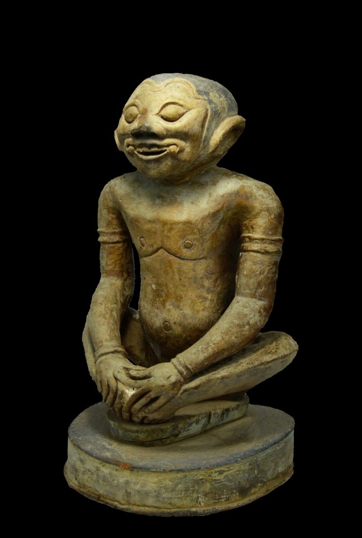 Sculpture of a Demon from a Balinese Temple (1 of 6)