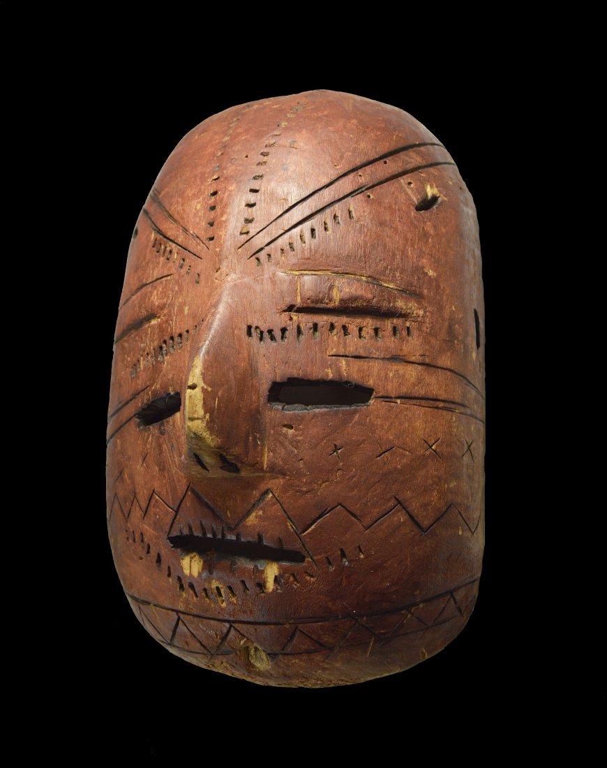 Rare Ubangi mask Field Collected prior to 1975 (1 of 8)