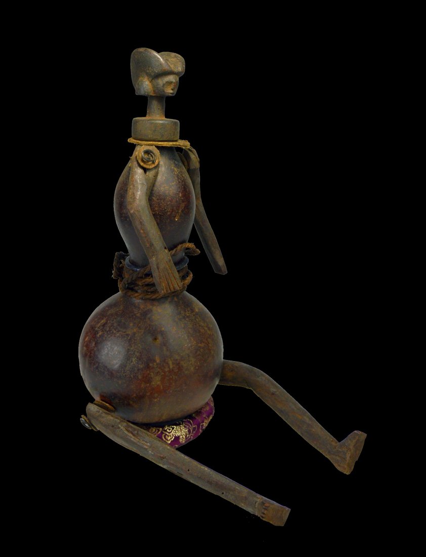 A Kwere Divination Gourd Ex Irwin Cernic (1 of 5)