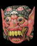 A Large Vintage Protective Demon Mask, Bali, Indonesia