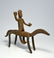 Old Dogon Blacksmith Forged Iron Horse Rider sculpture - 2