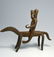 Old Dogon Blacksmith Forged Iron Horse Rider sculpture - 5