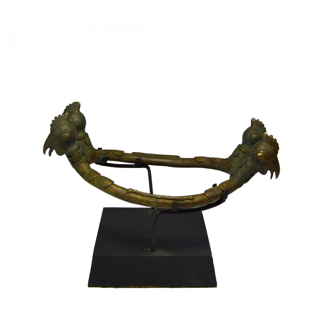 A Superb Old Senufo Bronze Armlet Ex Leonard Kahan (1 of 5)